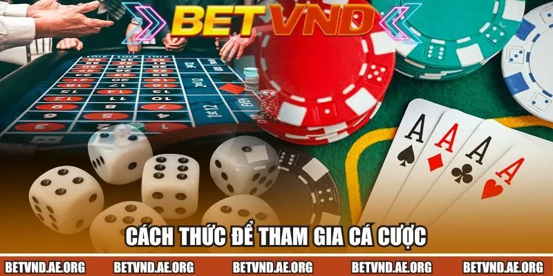 Cách thức để tham gia cá cược đơn giản