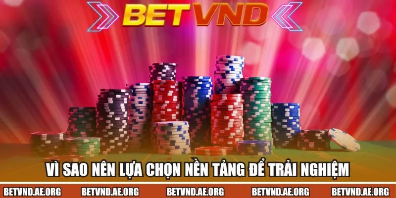 Vì sao nên lựa chọn nền tảng để trải nghiệm